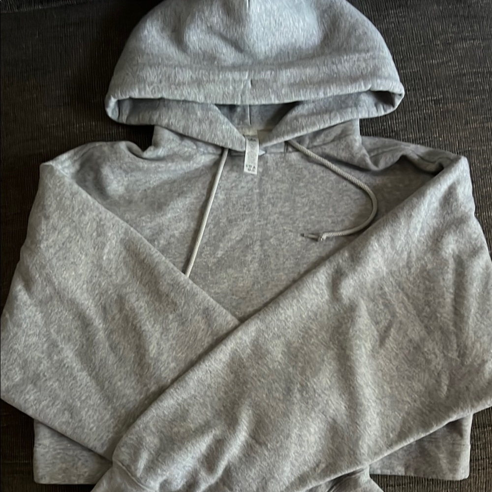 ALO Yoga Heather Gray Hoodie